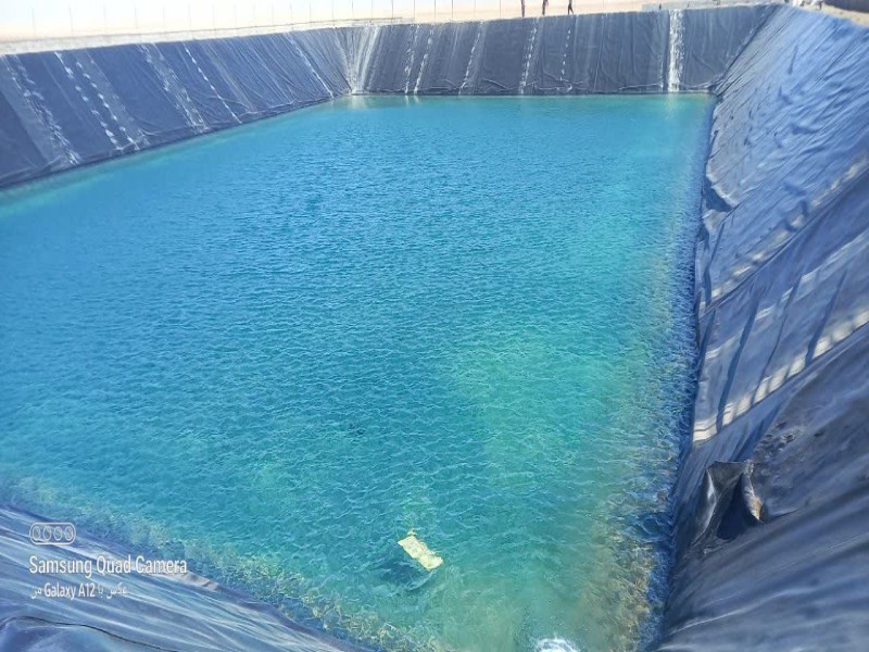 ژئوممبران - ساخت استخرهای ذخیره‌سازی آب در کشاورزی0