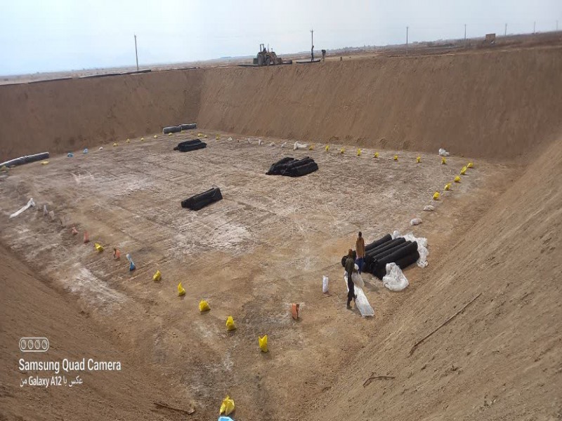 ژئوممبران - ساخت استخرهای ذخیره‌سازی آب در کشاورزی3