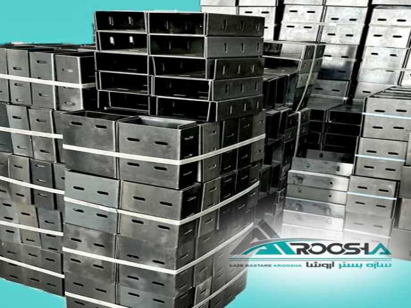 سازه بستر آروشا: میلگرد، ناودانی و اتصالات باکیفیت4