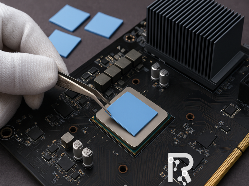 پد حرارتی خمیری برند رایبد1