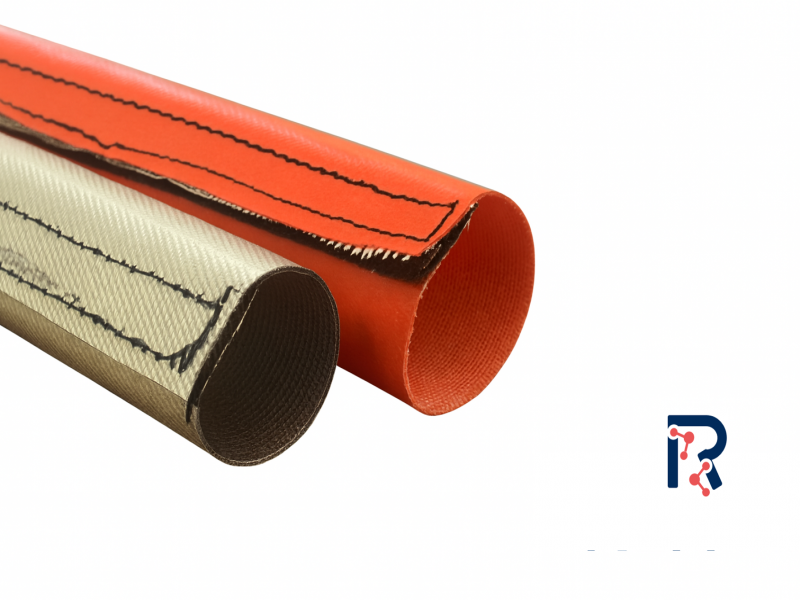 روکش نسوز سیلیکونی ضخیم/ نازک چسب دار-محافظ کابل و شیلنگ برند رایبد1