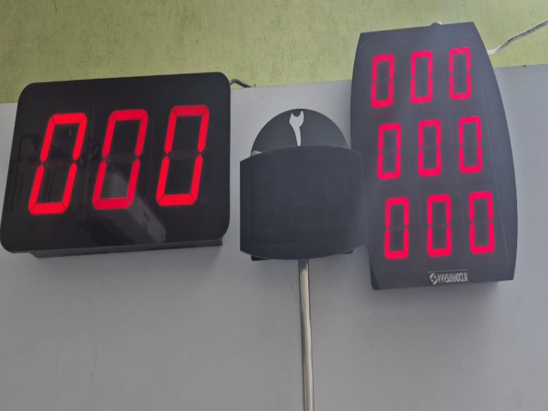 دستگاه نوبت دهی/ نمایشگر دیجیتال / فراخوان1