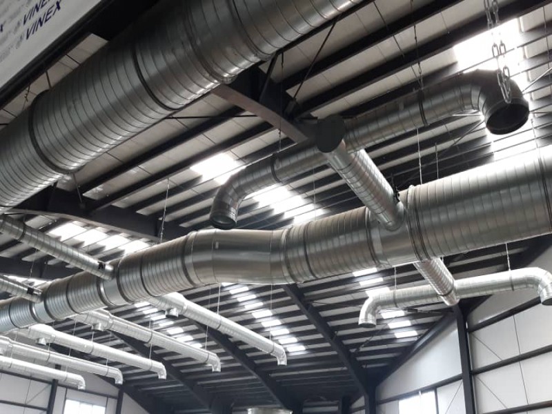 فروش انواع تهویه کانالهای انتقال هوا، ساندویچ پنل،غلاف های پیش تنیده و کابلهای خرطومی برق7