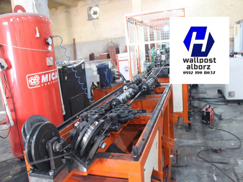 تولید و عرضه وال پست منقطع و میلگرد بستر0