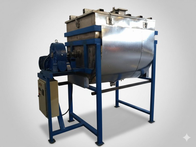 تولید و فروش میکسر پودری صنعتی استیل 304 و آهن از ۵۰ تا ۲۰۰۰ لیتر – پویا ماشین البرز1