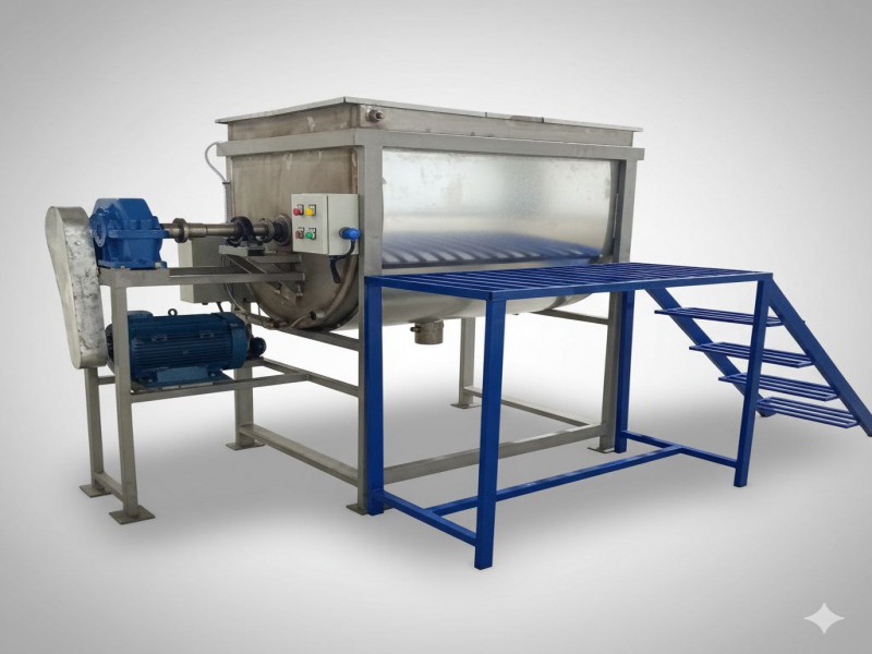 تولید و فروش میکسر پودری صنعتی استیل 304 و آهن از ۵۰ تا ۲۰۰۰ لیتر – پویا ماشین البرز3