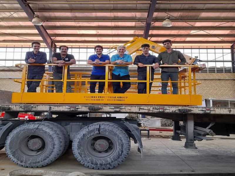 سبد بالابر ساده ،گردان و فایبر گلاس مخصوص جرثقیل3