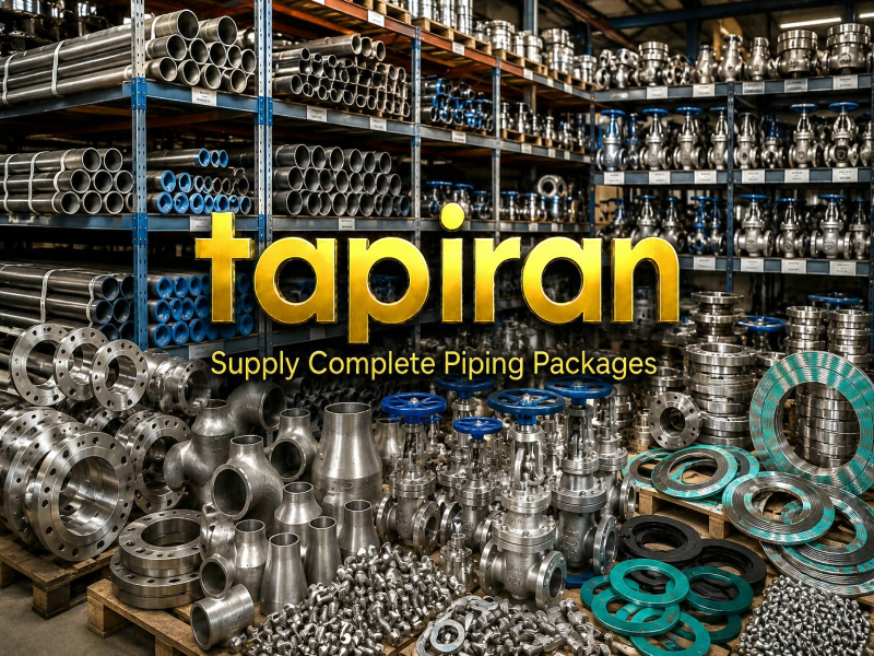 فروش و تامین لوله‌، اتصالات، فلنج و شیرآلات فولادی, استیل و آلیاژی پروژه ‌های صنعتی و ساختمانی ایران8