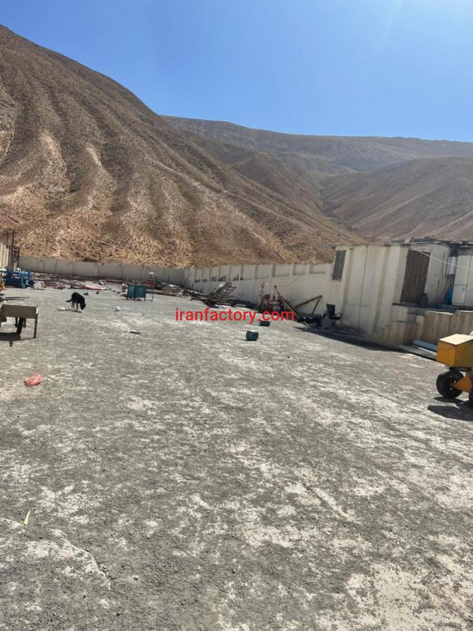 زمین 3هزار متری با تجهیزات صنایع بتنی0