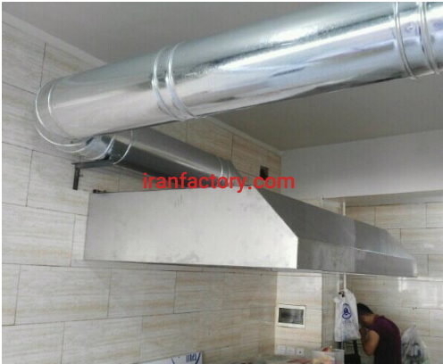 اجرای هود صنعتی و کانال در تهران1