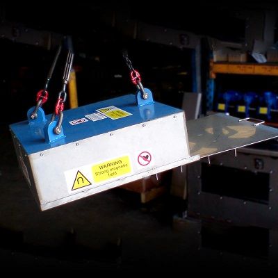 سیستمهای مغناطیسی صنعتی-مگنت-آهنربا-فروش جرثقیل مگنت دار 7