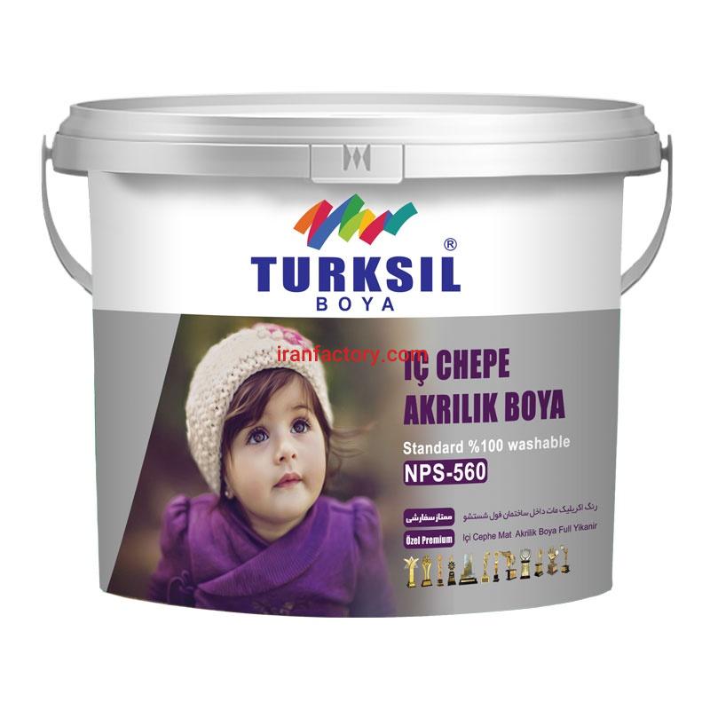 رنگ اکریلیک مات داخل ساختمان با پوشانندگی 100%0