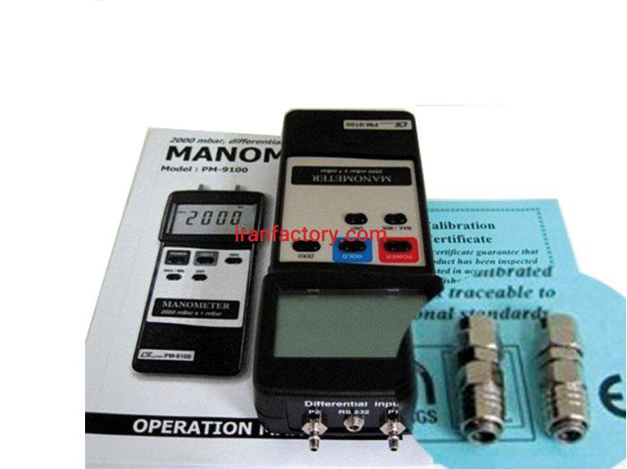 فروش مانومتر دیجیتالی لوترون PM9100 در تهران2