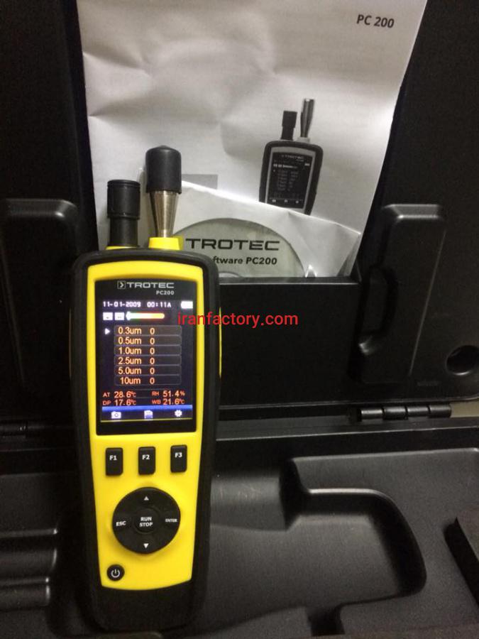 فروش غبارسنج برند تروتک TROTEC PC200 در تهران2