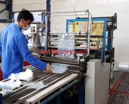 فروش خط تولید دستکش نایلونی و کیسه فریز تهران0