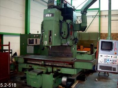 فروش دستگاه سی ان سی 5.2-518 CNC Vertical Milling Machine Oerlikon FB 2-V0