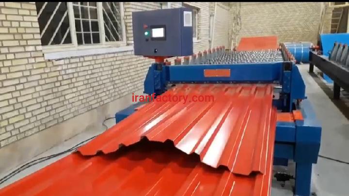 ساخت دستگاه تولید ورق ذوزنقه0