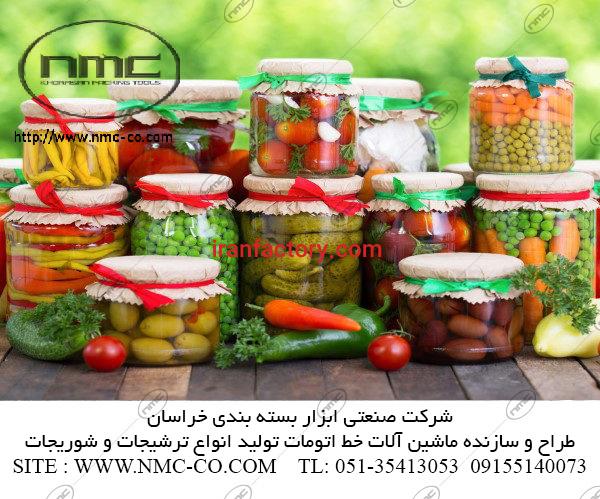 ماشین آلات خط تولید و بسته بندی ترشیجات2