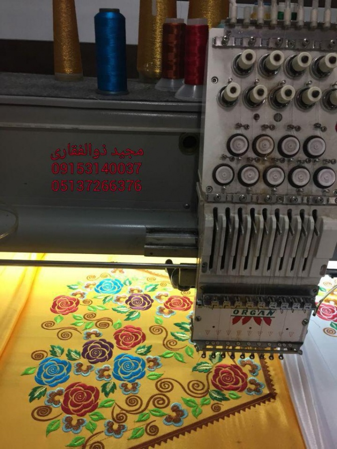 نمایندگی انحصاری دستگاههای گلدوزی اورگان0