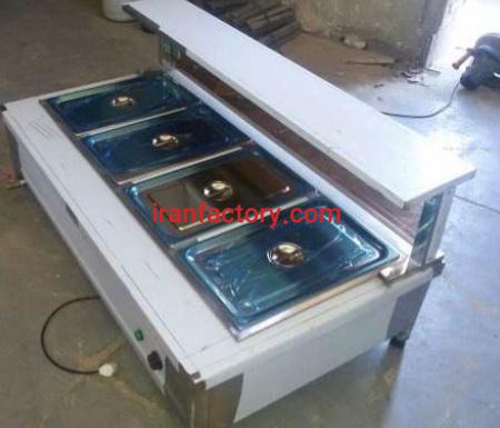 تولید دستگاه کانتر گرم رومیزی شرکت استیل پخت در تهران0