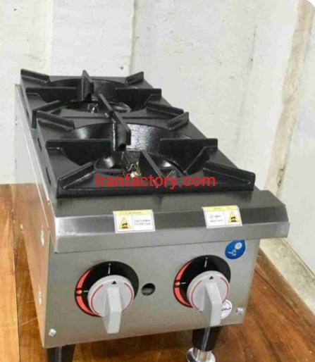 تولید دستگاه اجاق گاز رومیزی صنعتی شرکت استیل پخت در تهران0