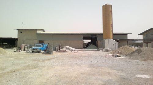 فروش كارخانه موزائيك و قطعات پيش ساخته بتني واقع در شهرک صنعتي برازجان1
