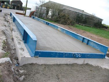 باسکول 60 تن الکترونیک بدون گود با صفحه نیمه بتن (تریلی کش)0