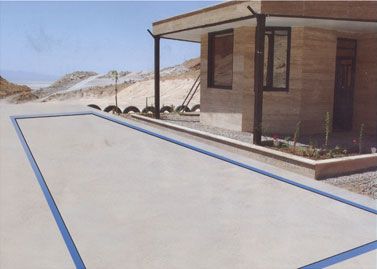 باسکول 60 تن تمام الکترونیک داخل گود با صفحه نیمه بتن0