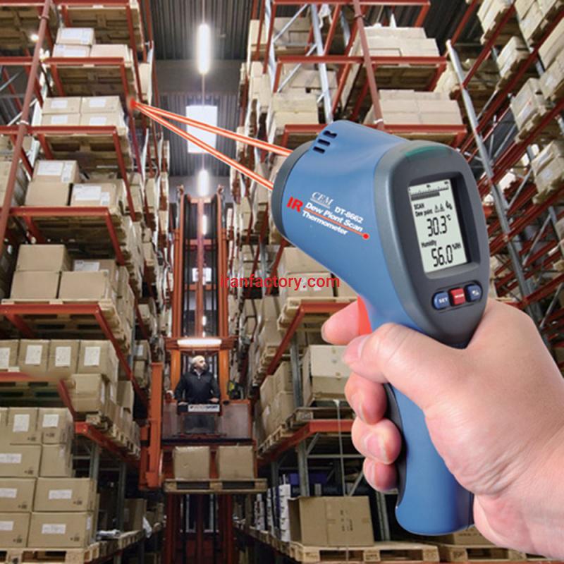 فروش دماسنج لیزری چندمنظوره DT86630