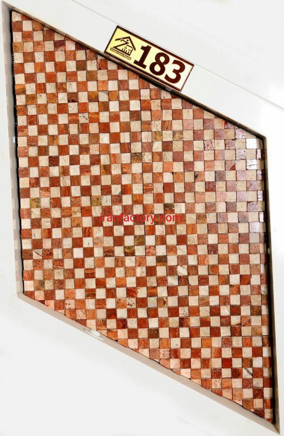 سنگ آنتیک میکس قرمز سفید آنتیک سنگ خشتی0