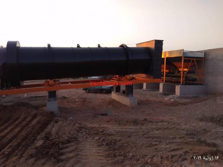 درایر 120 تن کارخانه آسفالت0