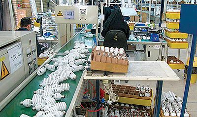 فروش کارخانه لامپ کم مصرف و LED در سمنان0