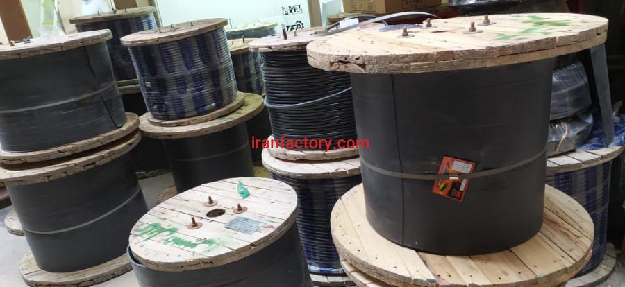 کابل مسی افشان شیلددار  10*4 در کهیلویه بویر احمد0