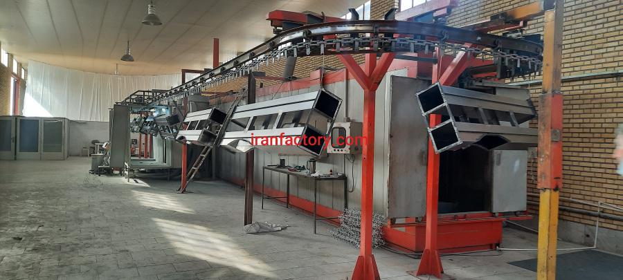فروش خط کامل رنگ پودری الکترواستاتیک1