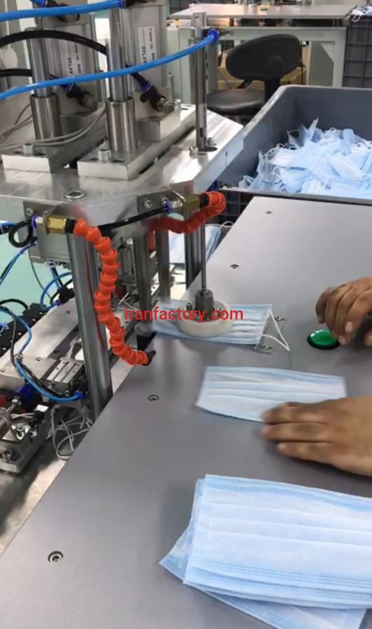 فروش دستگاه کش زن ماسک اتوماتیک 250 میلیون0