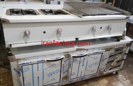 تولید دستگاه فر ساندویچ رومیزی شرکت استیل پخت در تهران0