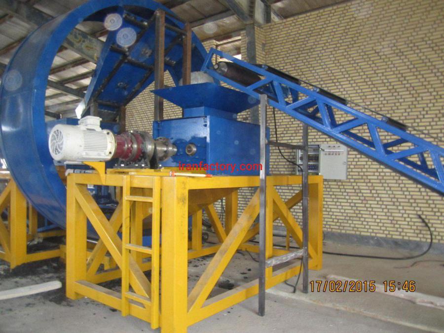 خط تولید کامل بازیافت لاستیک3