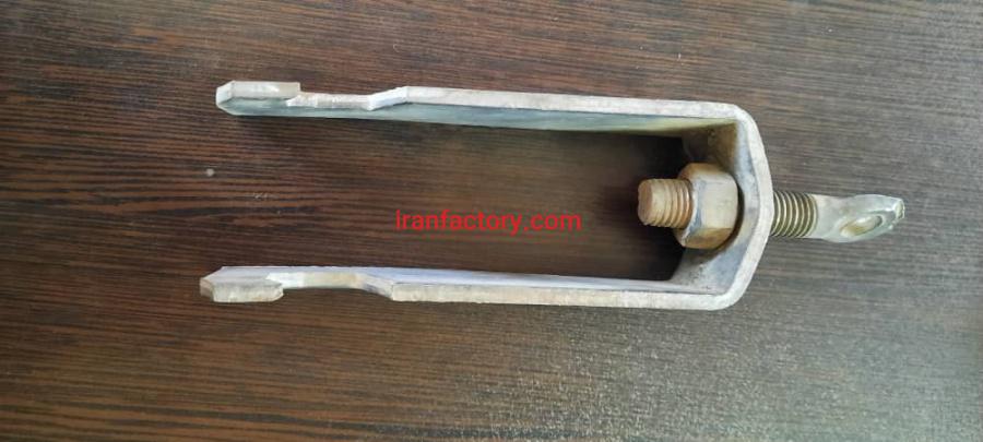 فروش گیره دوپا ورق ۵ میل0