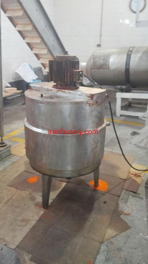 فروش خط تولید پفک و پاپ کرن کارکرده0