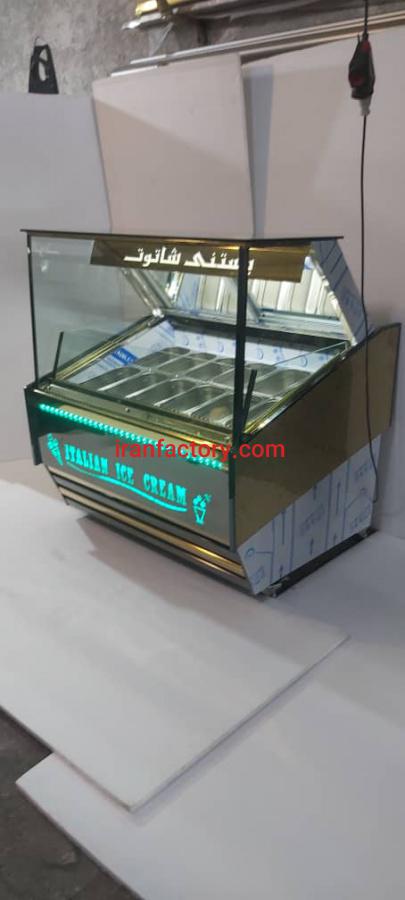 تاپینگ بستنی صنعتی ۱۰کاسه یخچالسازان0