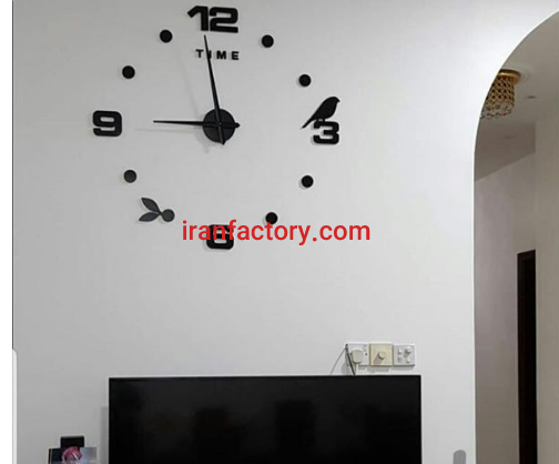 ساخت انواع ساعت دیواری فانتزی ومدرن در سایز و رنگ های مختلف نیشابور0