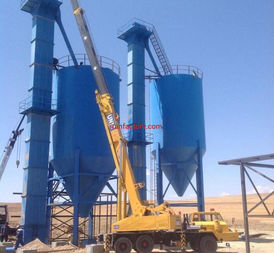 ساخت سیلو ,مخزن ولوله3