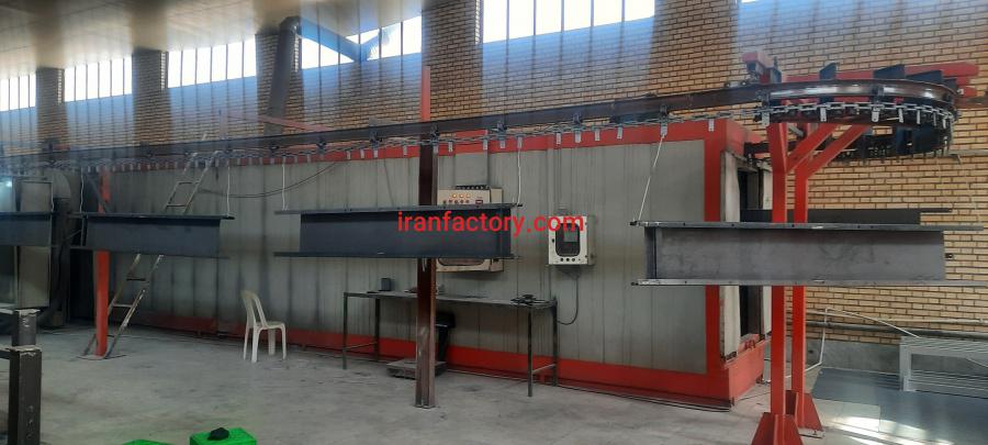 فروش خط کامل رنگ پودری الکترواستاتیک3