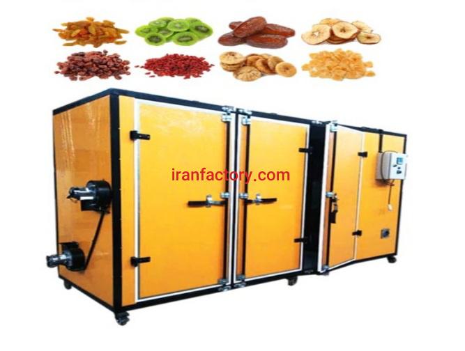 تولید دستگاه خشک کن میوه شرکت آراد ماشین در تهران0