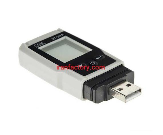 فروش دیتالاگر دیجیتال دما DT-191 سی ای ام CEM در تهران2