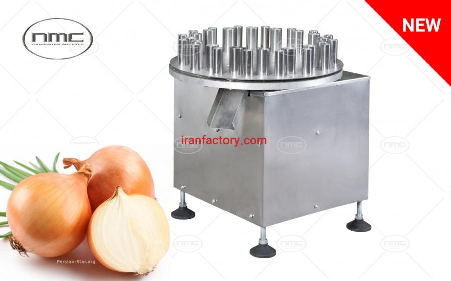 دستگاه برش سر و ته پیاز اتوماتیک  مدل KPT HBC20190