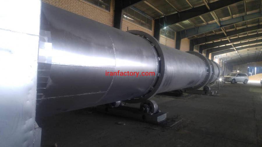 خط کامل تولید خوراک دام کارکرده (خشک کن دوار)1