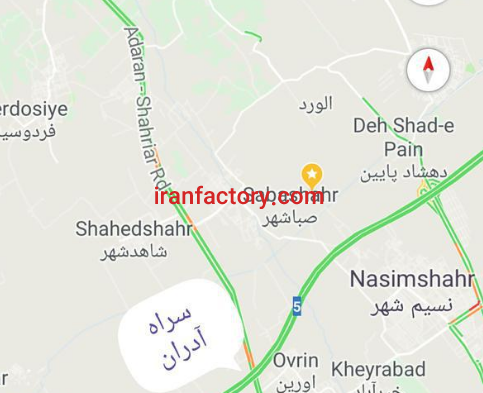 معاوضه یا فروش 7000 متر باغ و سوله در شهریار1