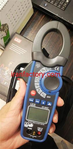 فروش آمپرمتر کلمپی AC/DC سی ای ام DT3347 CEM در تهران1