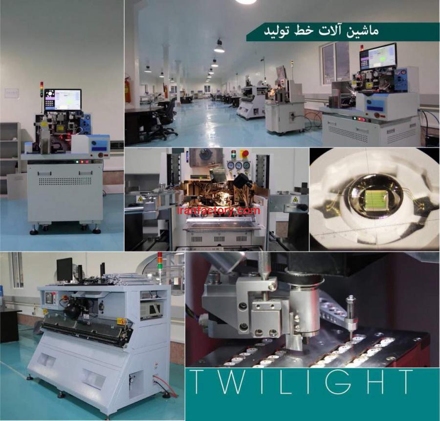 فروش کارخانه تولید و مونتاژ لامپ LED وSMP در قم0